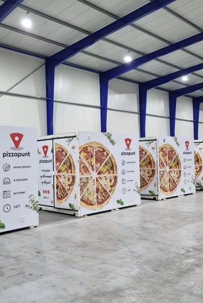 Las máquinas expendedoras de pizzas frescas y rápidas de Bulgaria ganan corazones
