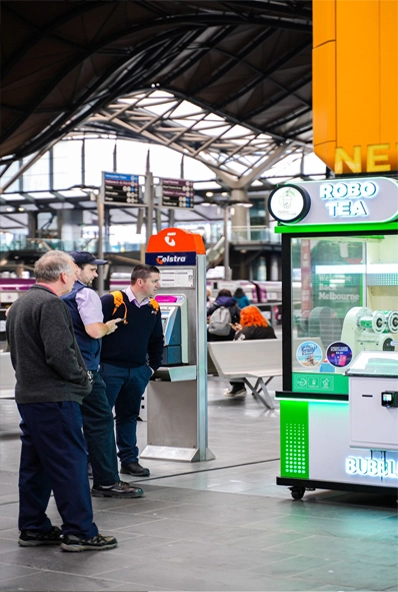 Éxito de venta de té de burbujas Los clientes australianos comparten su amor